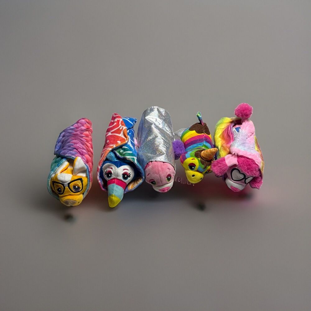 5 Cutetitos Unicornitos Carnivalitos Plush Bean Bags